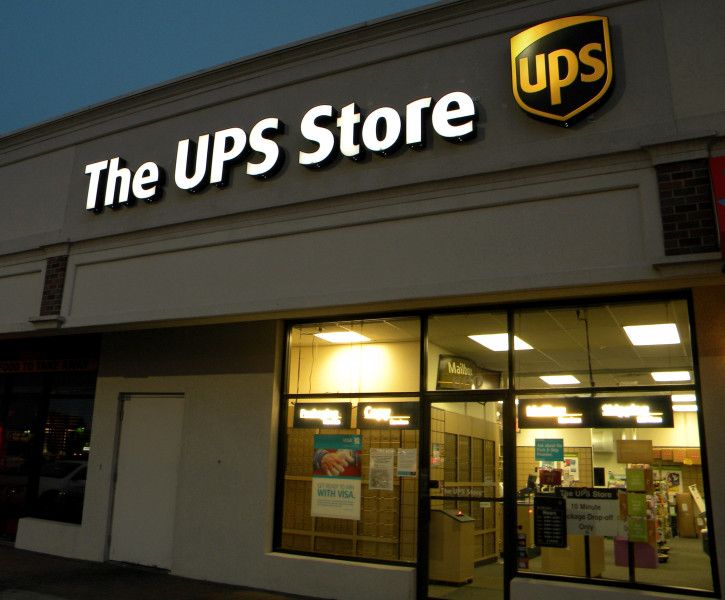 UPS快递网点